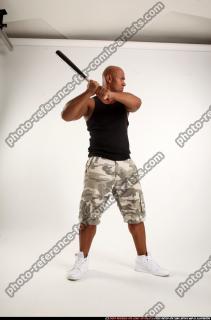 21 Ron Bat Fighting Pose